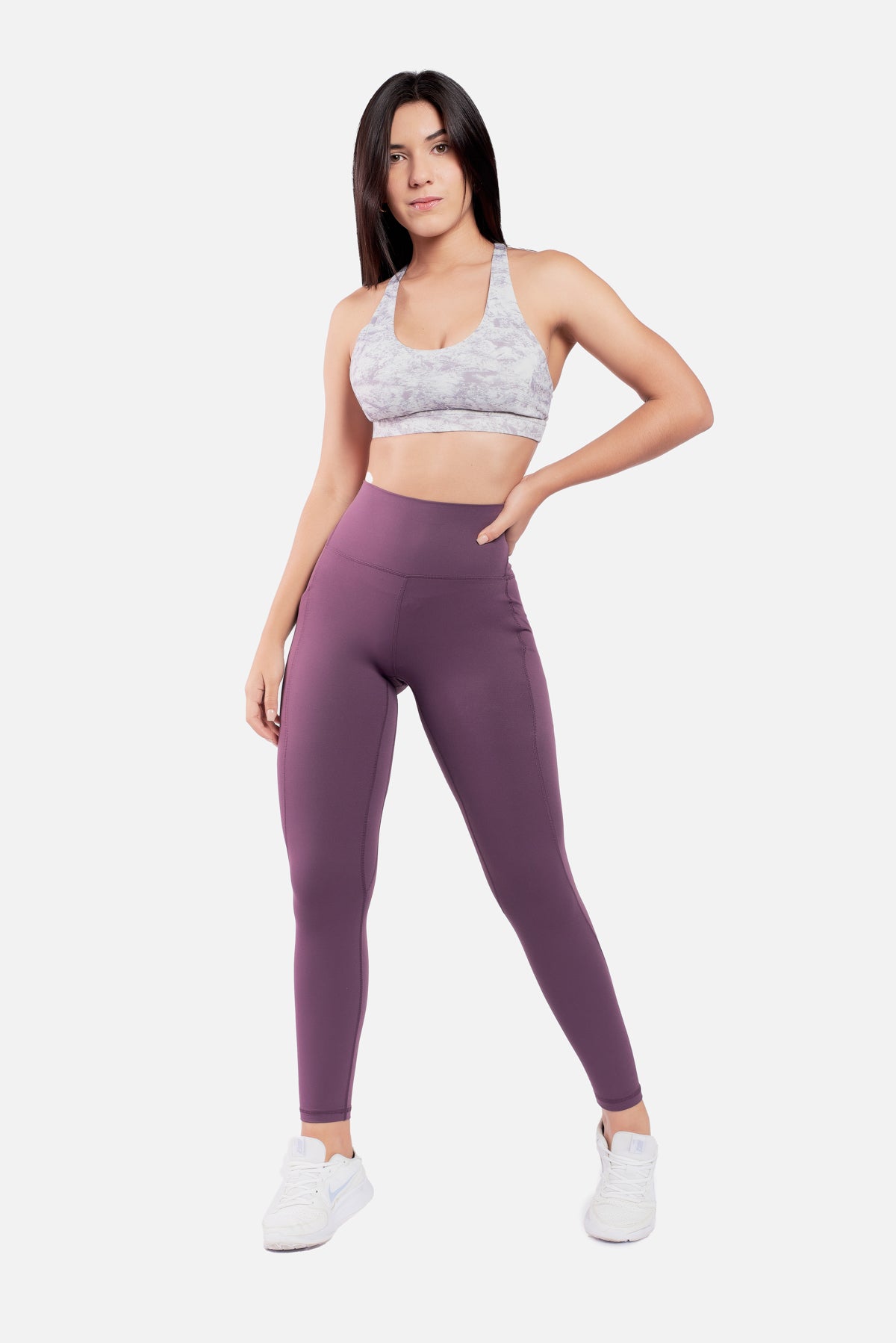 PURPLE SAND POCKET LEGGINGS