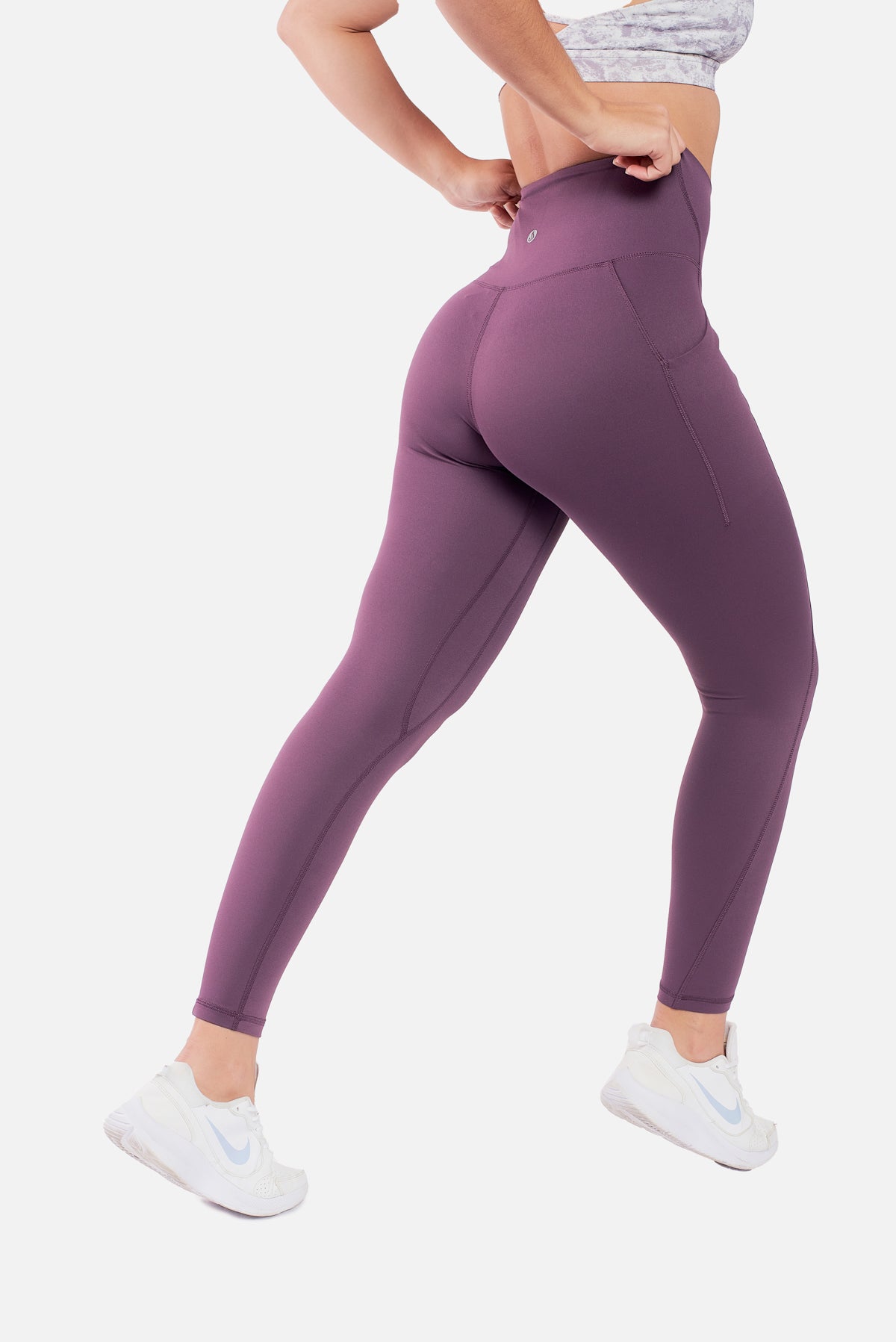 PURPLE SAND POCKET LEGGINGS