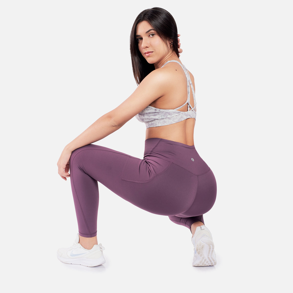 PURPLE SAND POCKET LEGGINGS