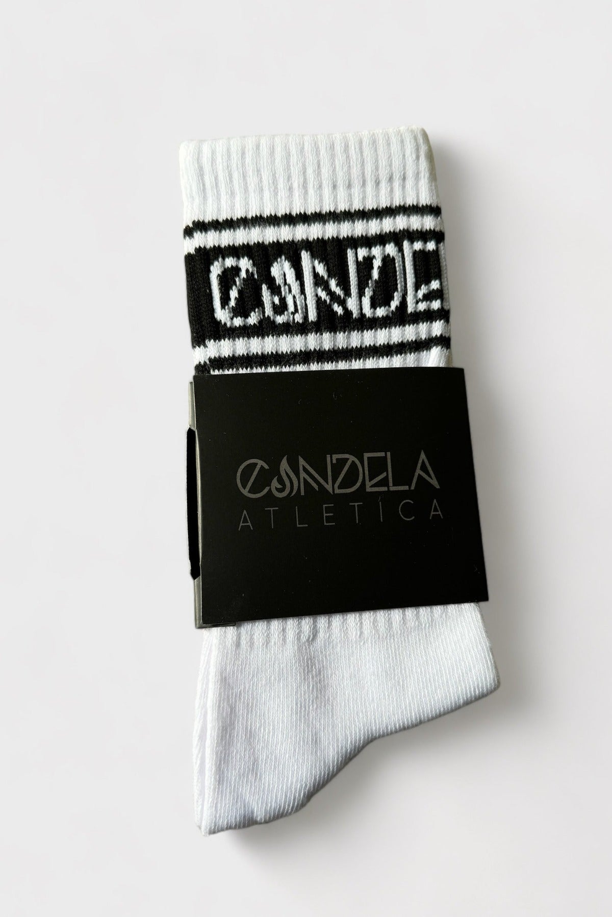 White Crew Socks