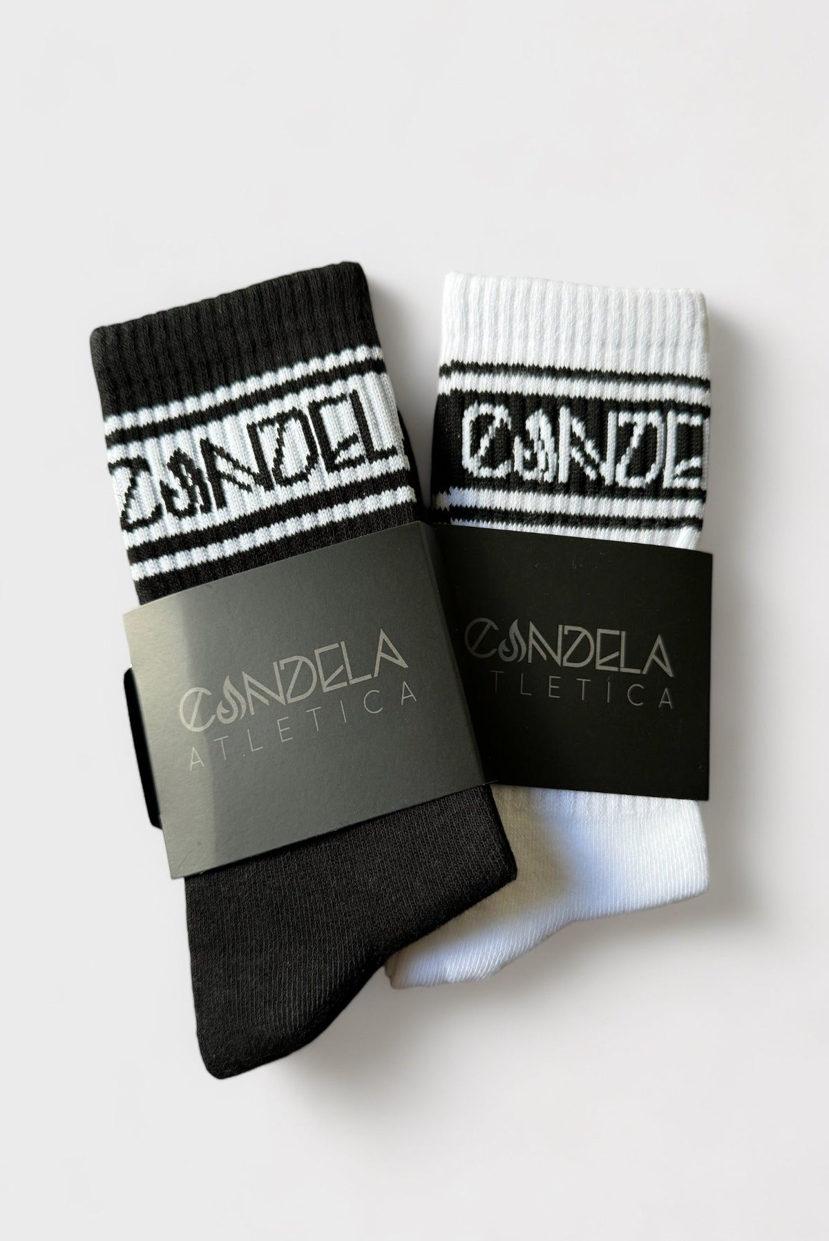 White Crew Socks