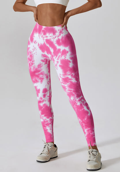 HOT PINK SCRUNCH LEGGINGS