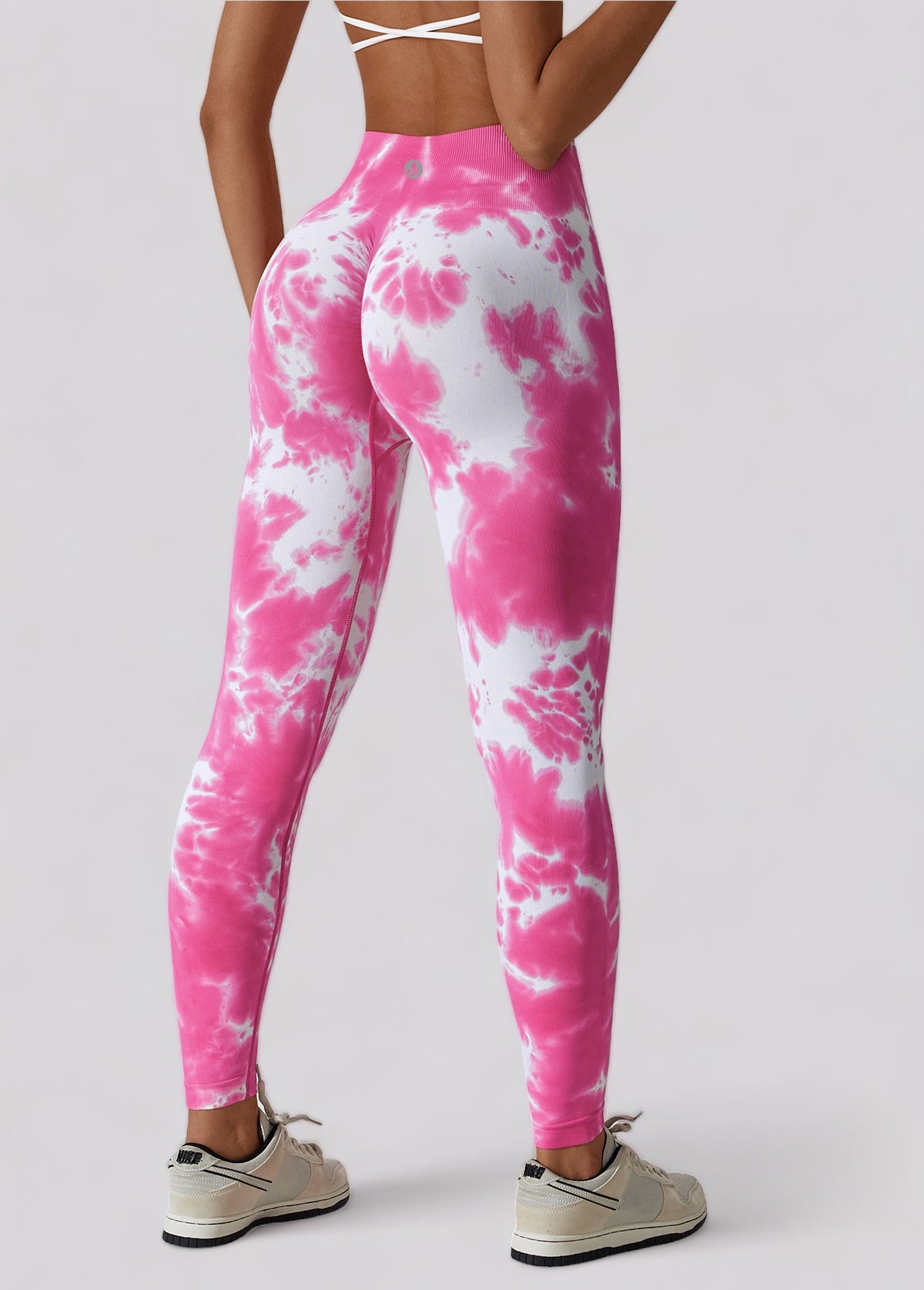 HOT PINK SCRUNCH LEGGINGS
