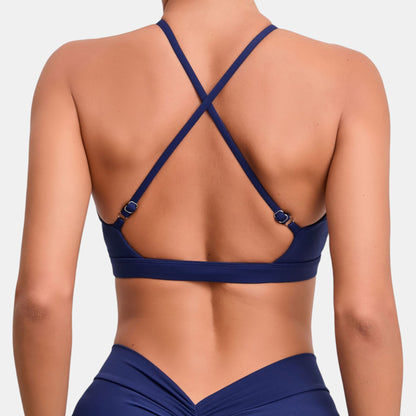 INDIGO V-NECK BRA