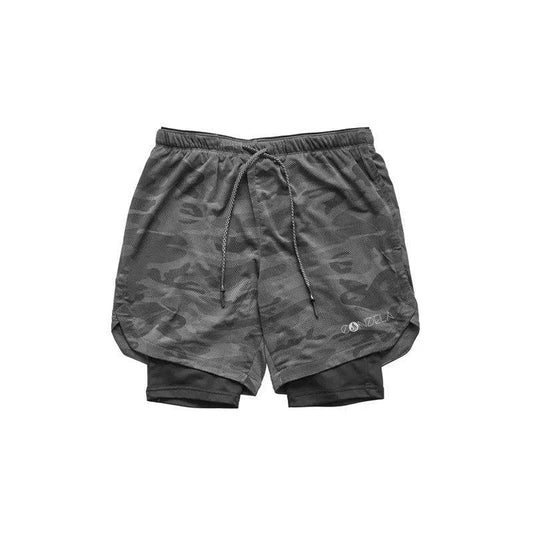Black Camo Shorts